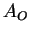 $ A_{O} $